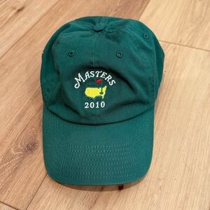 Green PGA Masters Tournament 2010 Baseball Hat Cap Golf Classic